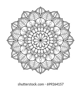 Mandala coloring page