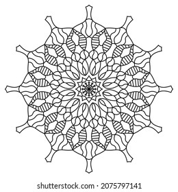 Mandala Coloring Page And Book for KDP Interior Vol 13