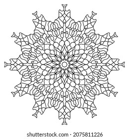 Mandala Coloring Page And Book for KDP Interior Vol 19