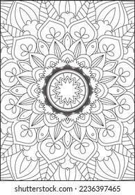Mandala Coloring Pages, Adult Coloring Page, Pattern Coloring Pages 
