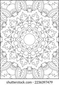 Mandala Coloring Pages, Adult Coloring Page, Pattern Coloring Pages 
