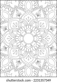  Mandala Coloring Pages, Adult Coloring Pages, Pattern Coloring Page.