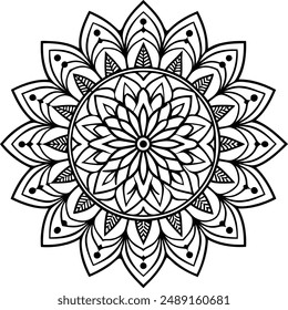 mandala coloring pages for adults coloring book