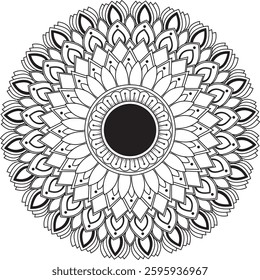 mandala coloring pages for Amazon kdp