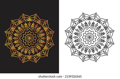 Mandala Coloring Pages for Kdp