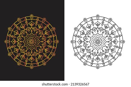 Mandala Coloring Pages for Kdp