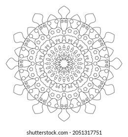 Mandala Coloring Pages for KDP Interior