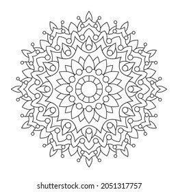 Mandala Coloring Pages for KDP Interior