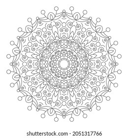 Mandala Coloring Pages for KDP Interior