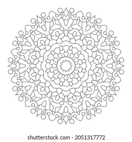 Mandala Coloring Pages for KDP Interior