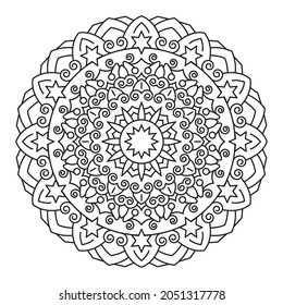 Mandala Coloring Pages for KDP Interior