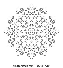 Mandala Coloring Pages for KDP Interior