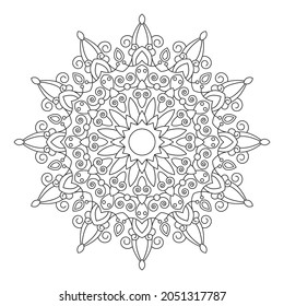 Mandala Coloring Pages for KDP Interior