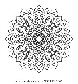 Mandala Coloring Pages for KDP Interior