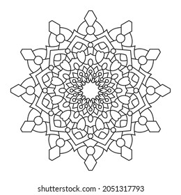 Mandala Coloring Pages for KDP Interior