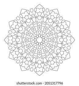 Mandala Coloring Pages for KDP Interior