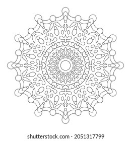 Mandala Coloring Pages for KDP Interior