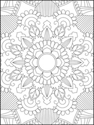 Mandala Coloring Pages, Mandala Coloring Pages For Kids, Mandala Coloring Pages For Adults, Adult Coloring Pages