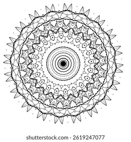 Mandala Coloring Pages for Mindfulness and Relaxation for All Ages