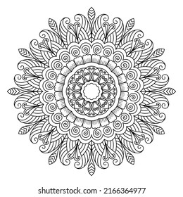 mandala para colorear páginas, patrones, hermosos mantras, antecedentes islámicos, tarjetas de boda, plantillas de decoración y diseños de camisetas