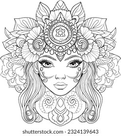 mandala coloring pages for stress free, stress relief