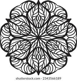 Decoración relajante en tonos Mandala diseño decorativo