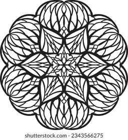 Decoración relajante en tonos Mandala diseño decorativo