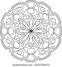 mandala, colouring, page, print, black, adult, isolated, illustration, david, bohemian, blank, art, abstract, floral, line, pattern, design, backgrounds, tattoo, line art, flower, vector, line art