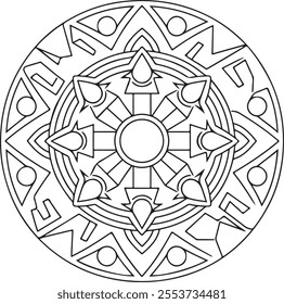 mandala, colouring, page, print, black, adult, isolated, illustration, david, bohemian, blank, art, abstract, floral, line, pattern, design, backgrounds, tattoo, line art, flower, vector, line art