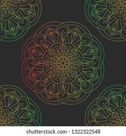 Mandala comes from Sanskrit which means circle. Mandala is a form of design pattern (symbol) that is made to represent wholeness in a personal or cosmological way. 