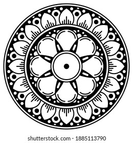Mandala for Cutting and Printing
