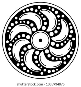 Mandala for Cutting and Printing
