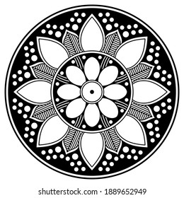 Mandala for Cutting and Printing
