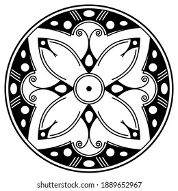 Mandala for Cutting and Printing
