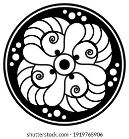 Mandala for Cutting and Printing
