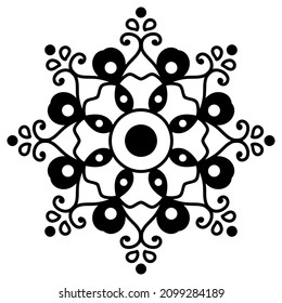 Mandala For Cutting and Printing