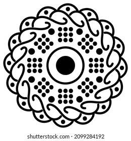Mandala For Cutting and Printing