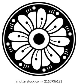 Mandala For Cutting and Printing