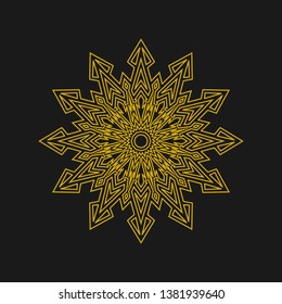 mandala decoration art vector design