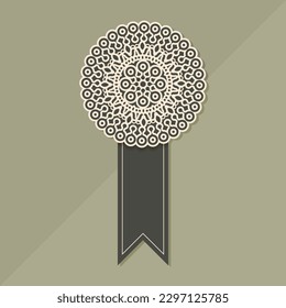 mandala dekorative Bannerdesign-Vorlage
