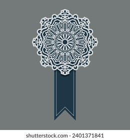 plantilla de diseño de banner decorativo de mandala