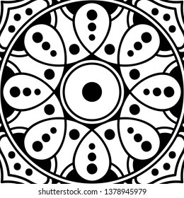 Mandala decorative round ornament