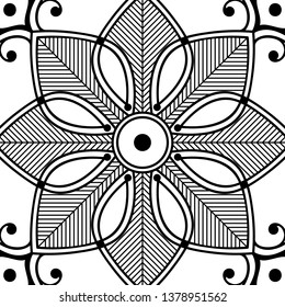 Mandala decorative round ornament