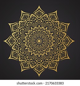 Mandala. Decorative round ornament.background. Arabic, Indian, ottoman motifs. For cards, invitations, t-shirts. Vector color illustration.