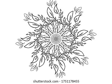 mandala describe la transición de la primavera pasada a la primera primavera