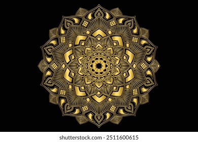 Mandala design 0017 to use in wall art