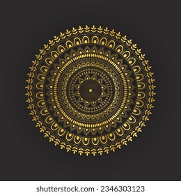 Mandala Design for Adobe Illustrator. Abstract Design and Unique Design