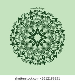 mandala design amazing and color