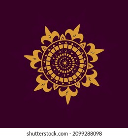 Mandala Design Art - Blumendesign