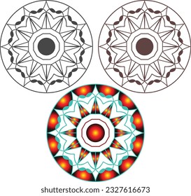 Mandala Design Art And Illustrator